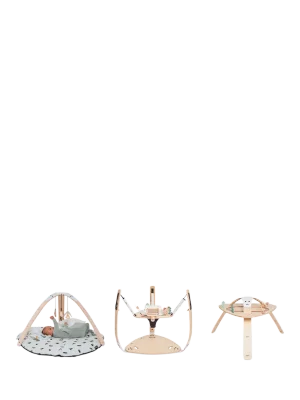 Little Hoppa 3-in-1 Baby Gym, Bouncer & Activity Table, Mono Mountains - Mono Mountains