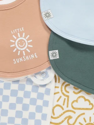 Little Sunshine Bibs 5 Pack