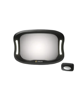 LittleLife Light-Up Car Mirror - Grey