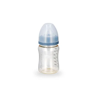 Lola & Lykke Natural Flow Baby Bottle - Clear / 6m+