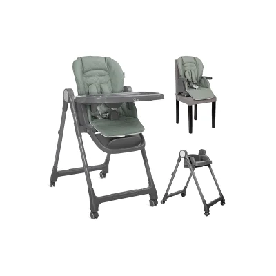 Lorelli Chef 3in1 Highchair - Green Leather