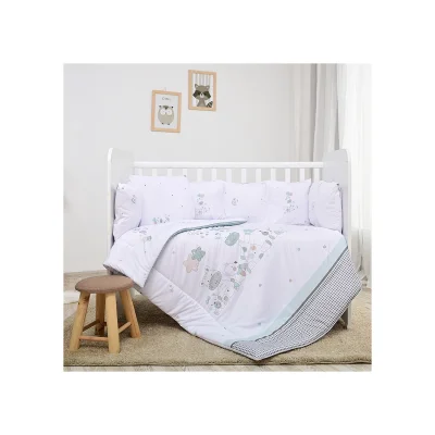 Lorelli Lily Ranforce Bedding Set 60/120cm โ Giraffe White - Default
