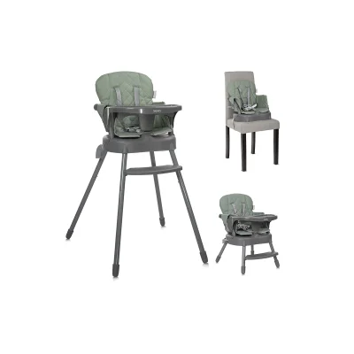Lorelli Siesta 3in1 Highchair - Green Leather