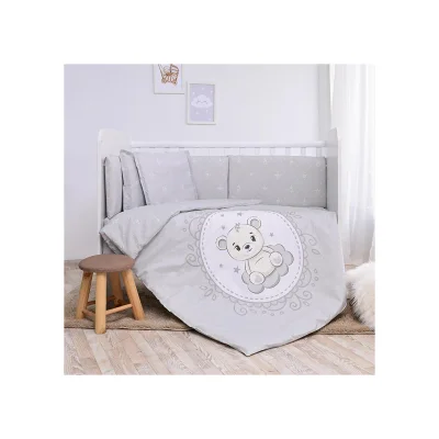Lorelli Smile Bedding Set โ Bear Grey - Default