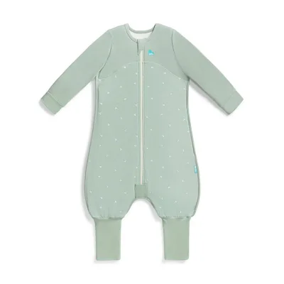 Love to Dream Sleep Suit Long Sleeve - Twigs Olive / 12-24m
