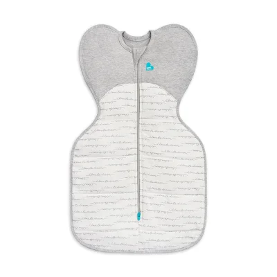 Love to Dream Swaddle Up (2.5 Tog) - Bees Olive - White Dreamer / NB / 2.5