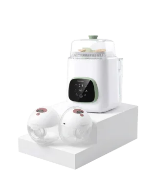 M5 Smart Wearable Breast Pump & KleanPal Pro Baby Bottle Washer and Sterilizer Bundle | Ship to: EU