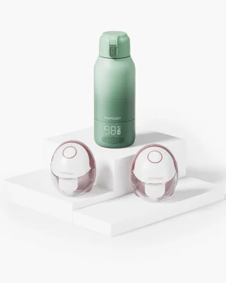M6 Water Warmer Bundle: M6 Hands-free Breast Pump and Portable Baby Bottle Warmer | Ship to: UK