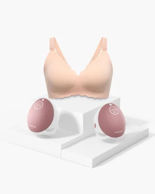 M9 Bra Bundle: M9 Breast Pump and YN46 Nursing Bra | Ship to: EU/UK | Bra Size: S