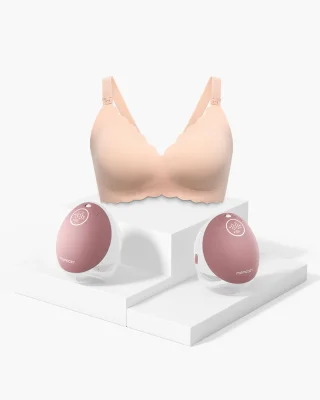 M9 Bra Bundle: M9 Breast Pump and YN46 Nursing Bra | Ship to: EU/UK | Bra Size: S