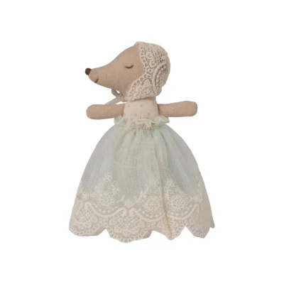 Maileg Baby Mouse in Gown