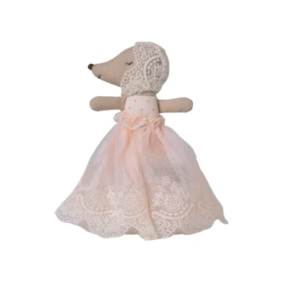 Maileg Baby Mouse in Gown