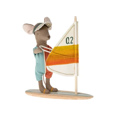 Maileg Beach Surfer Mouse