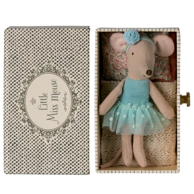 Maileg Dance Mouse In Daybed