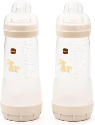 MAM Easy Start Anti-Colic Baby Bottles - Pink