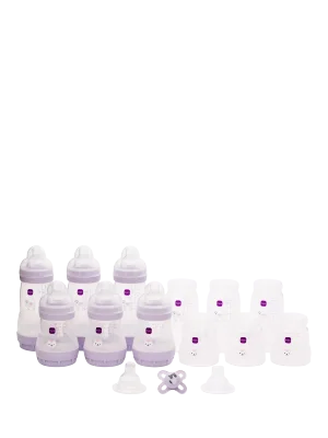MAM Easy Start Anti-Colic Bottle Set, Large, Cotton White