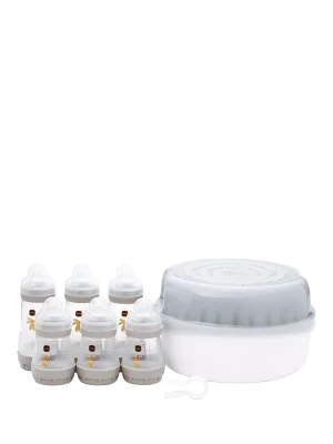MAM Microwave Easy Start Bottle and Steriliser Set
