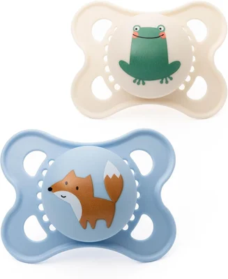 MAM Original Day & Night Soothers - Blue / 2 Pack / Soothers