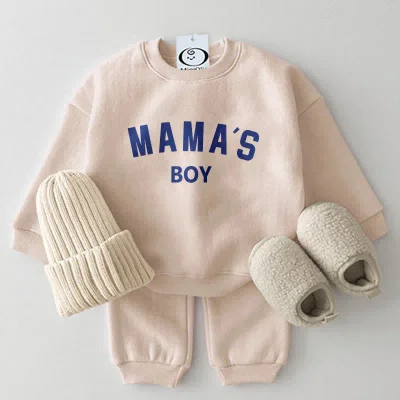 MAMA'S BOY Baby 2-Piece Simple Set