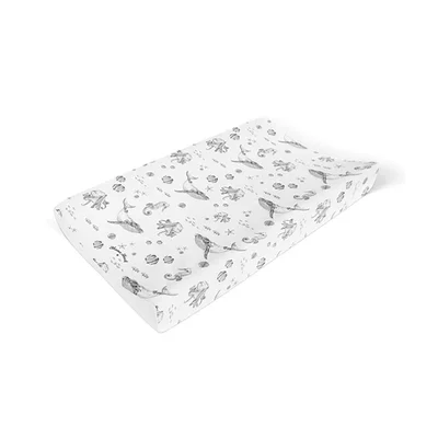 Mama Shack Anti Roll Changing Mat - Dotty - White