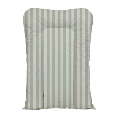 Mama Shack Nest Changing Mat - Candy Stripe - Sage - Candy Stripe - Sage