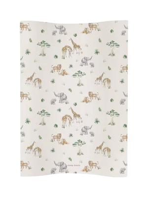 MAMA SHACK Wedge Anti-Roll Changing Mat, Safari
