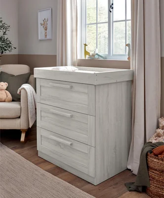 Atlas 3 Drawer Dresser & Changing Unit