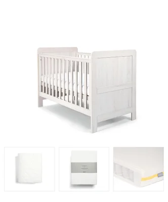 Atlas Cotbed Bundle - Nimbus White