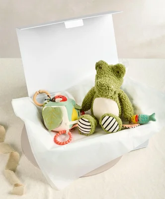 Babyplay - Croc and Mini Activity Cube Gift Box