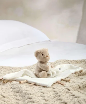 Bear Comforter - White