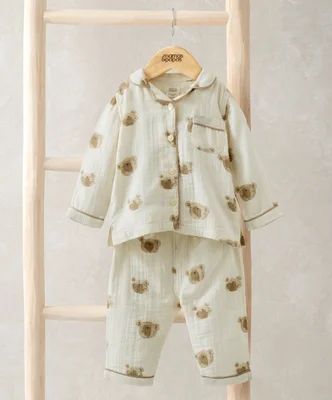 Bear Woven Pyjamas