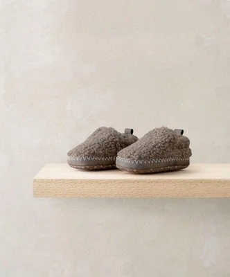 Borg Moccasin Booties
