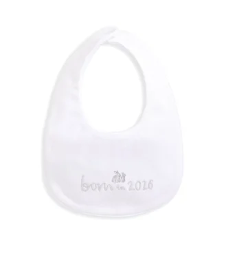 Born in 2026 Cotton Bib