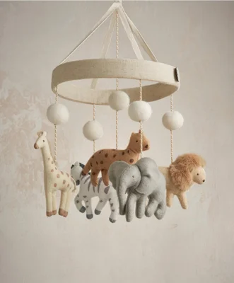 Born to be wild baby cot mobile