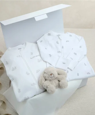 Bunny Dreampod Swaddle & All In One With Soft Toy Gift Box