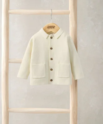 Collared Knitted Cardigan