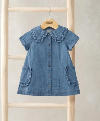 Jeans-Hemdkleid