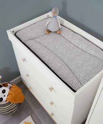 Essentials Changing Mat - Black and White