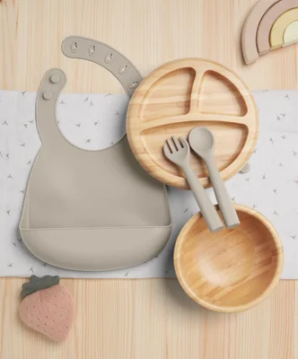 First Mealtime Bamboo Set