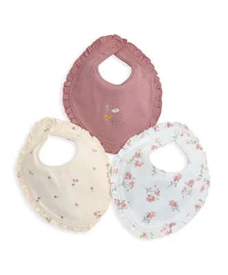 Floral Frill Bibs