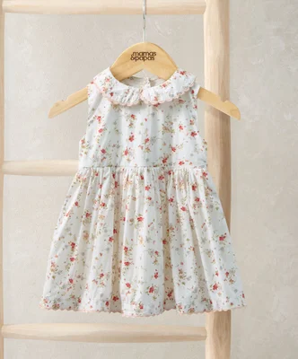 Floral Poplin Dress