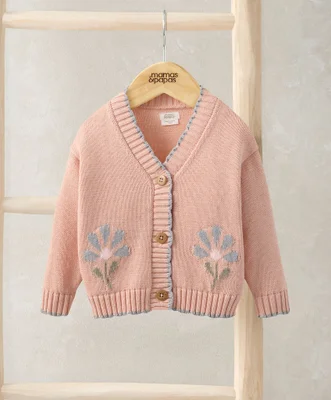 Flower Scallop Cardigan