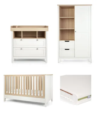 Harwell 3-teiliges Gitterbett-Set