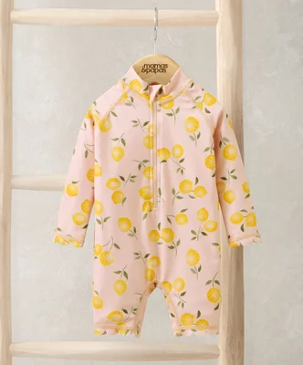 Lemon Print Rashsuit