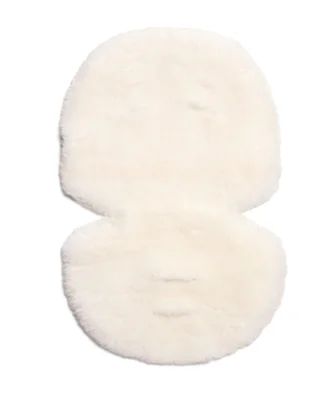Mamas & Papas Baby Luxury Sheepskin Liner for Pram, Pushchair, Buggy - White