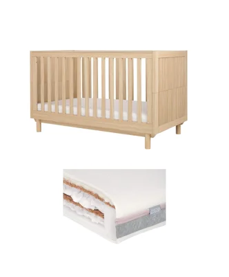 Oska Cotbed & Luxury Hybrid Twin Cotbed Mattress
