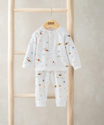 Planets Velour Pyjamas