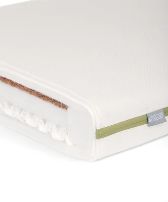Premium Dual Core + Cot Mattress - White