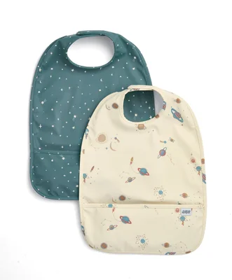 Rocket Space Scoop Bibs