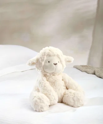 Soft Toy - Larry Lamb - White